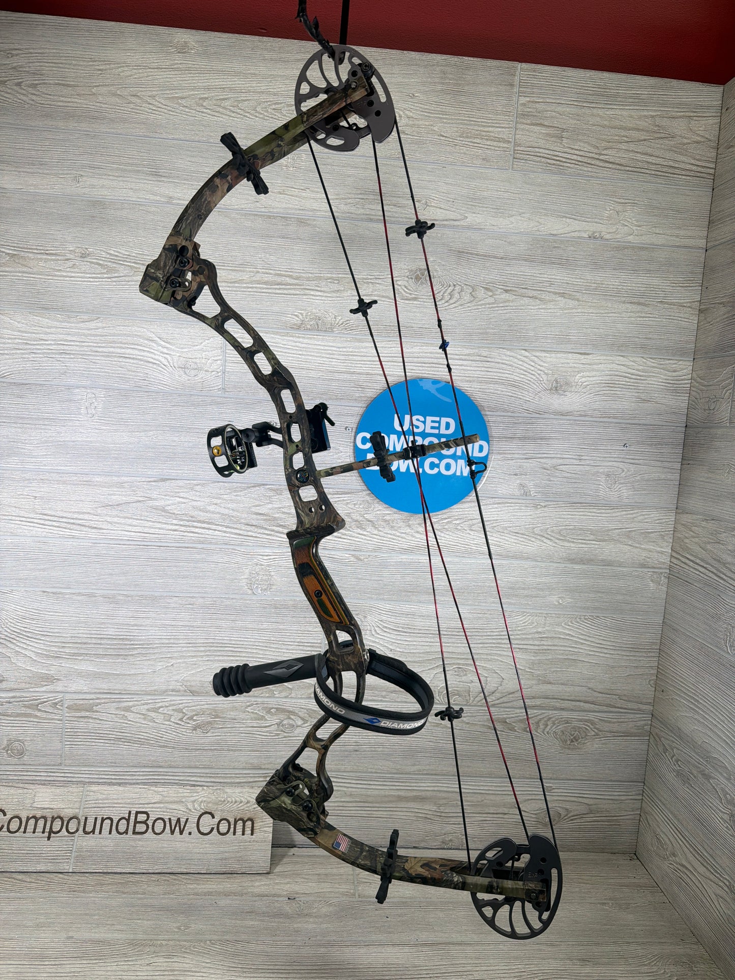 Used Bow tech Allegiance 60lb 28" Camo Bow Pkg