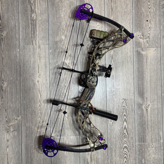 Used Bowtech Carbon Rose Left Handed Bow Package