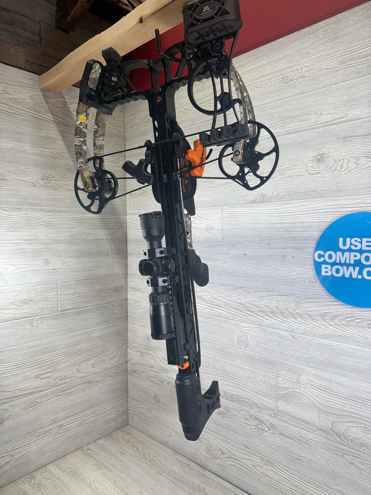 Used Mission Sub-1 XR Realtree Crossbow Package