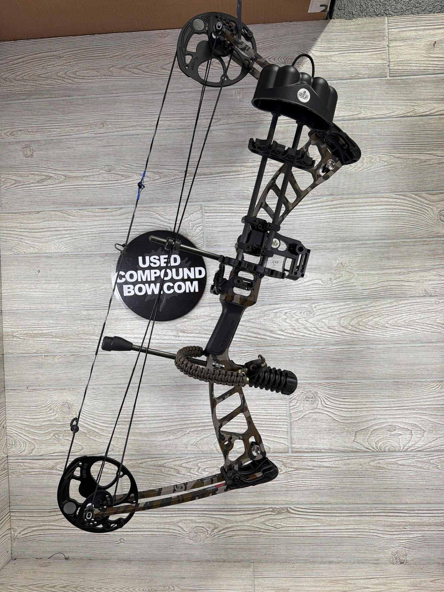 Used Mission Switch Right Handed Bottomlands package LIKE NEW!