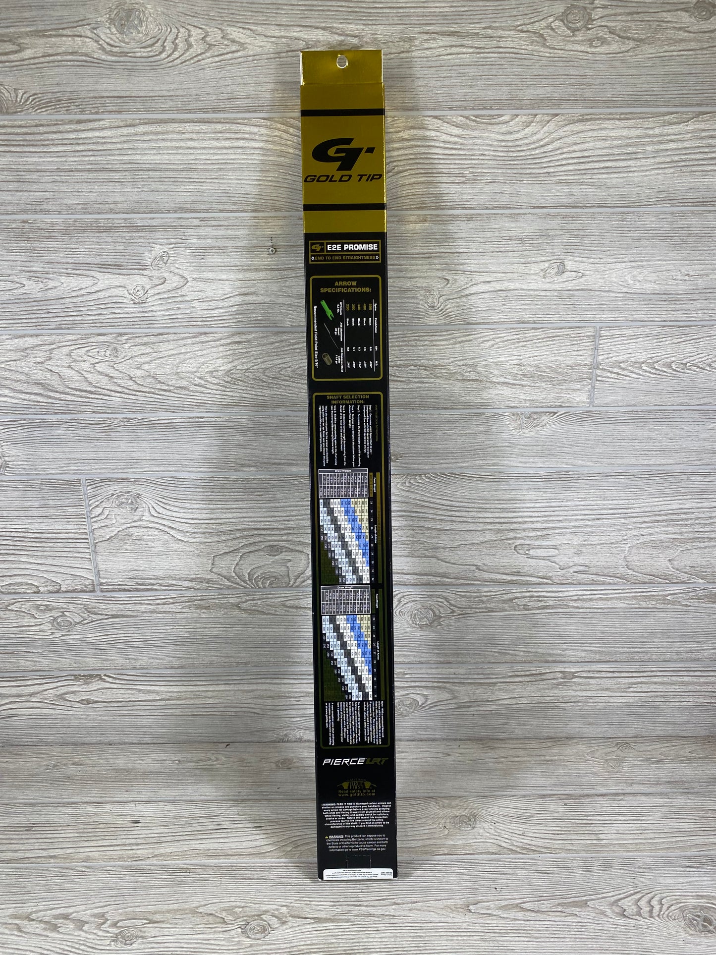 Gold Tip Pierce LRT 250 Spine 6pk new