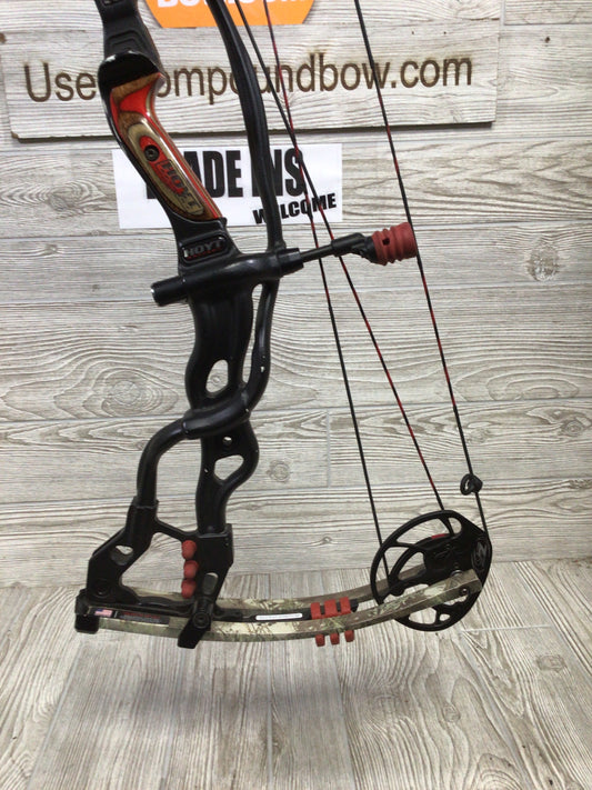 Hoyt Spyder Turbo Black/ Camo Limb Right Handed 70-80#