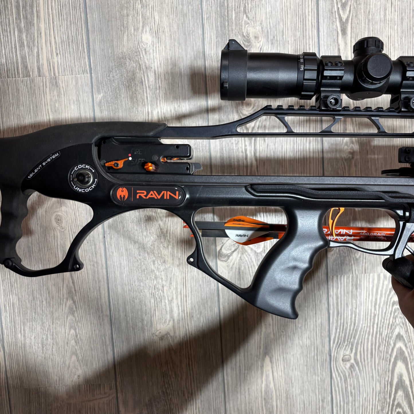Used Ravin R29X Black Crossbow Package