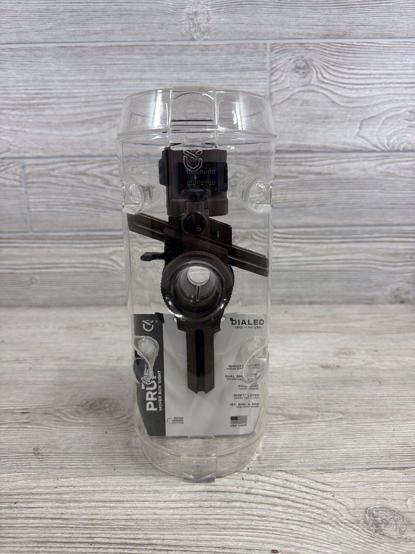 New Dialed Pruf RH 5 pin Bridge Lock Bruin