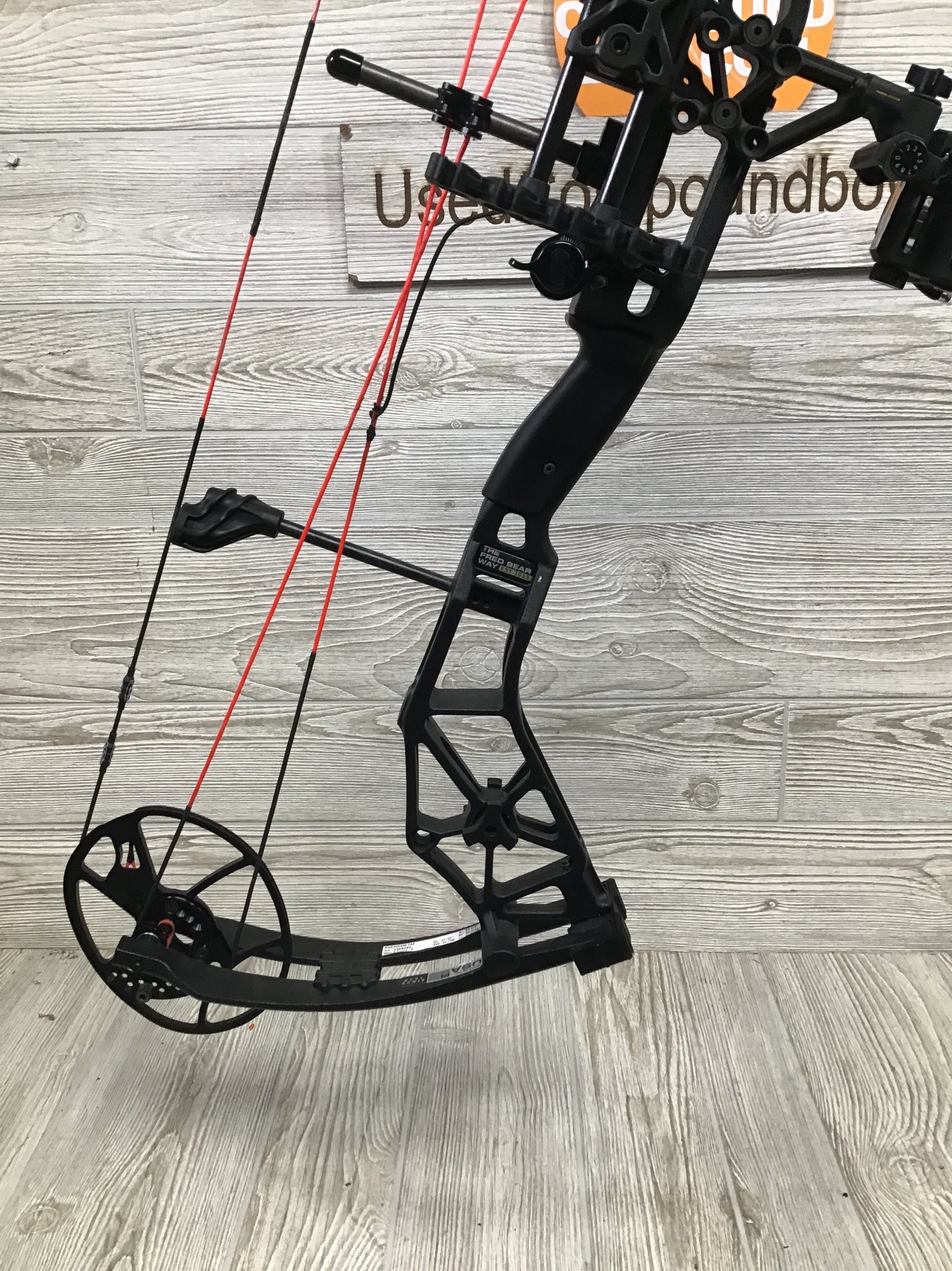 Used Bear Paradigm 55-70# Right Handed Black package