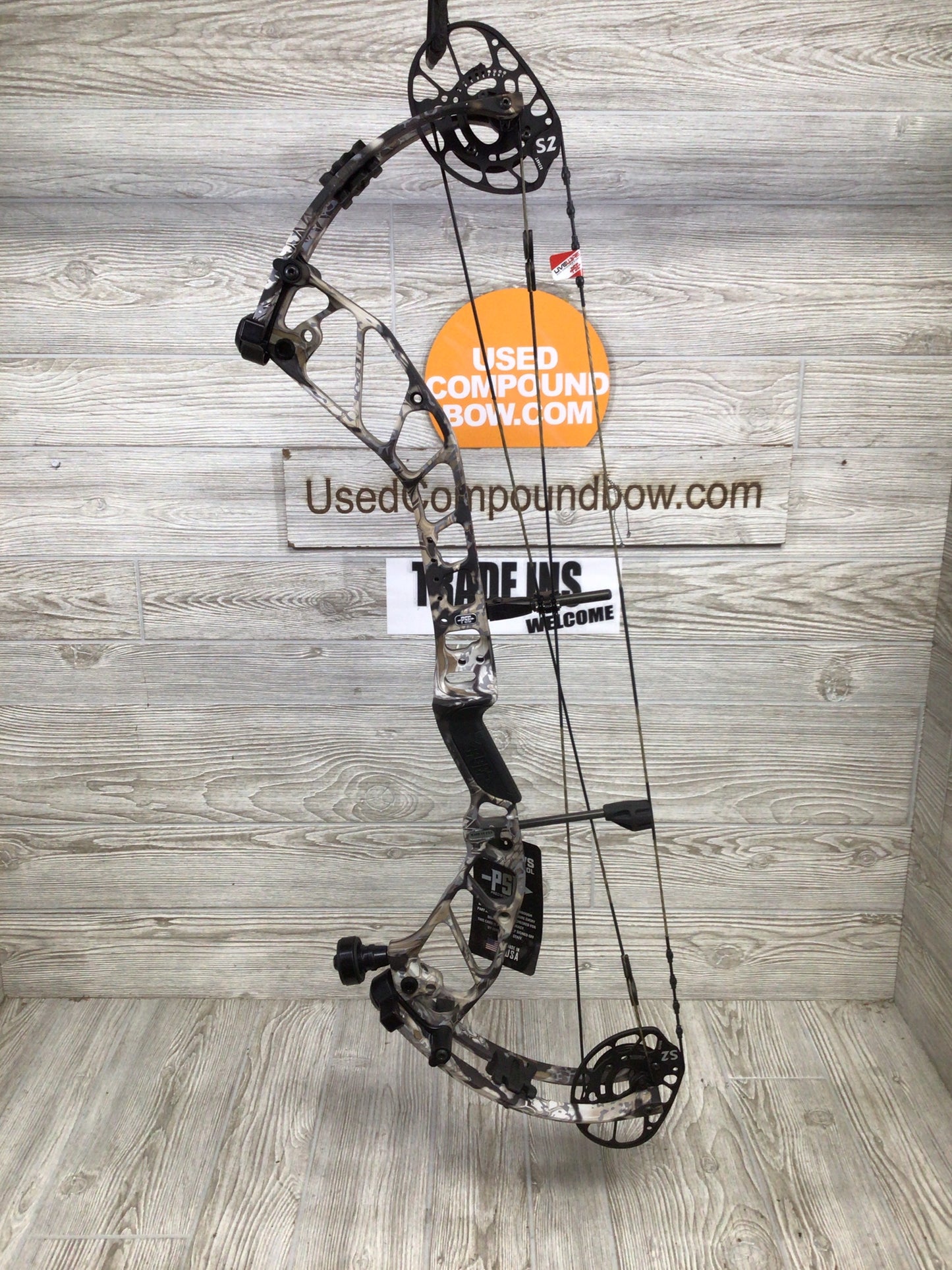 PSE OMEN S2 CAM 60-70# 24.5-28.5 Kryptek Altitude