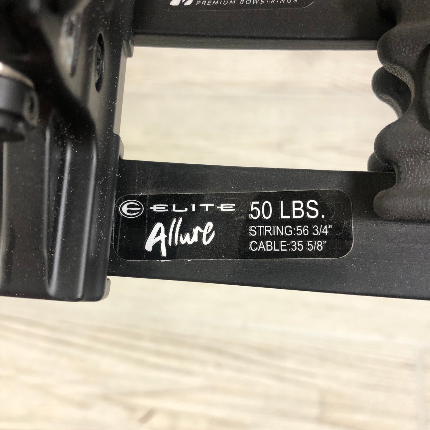 Elite Allure Right Handed Black 40-50lbs Bow only