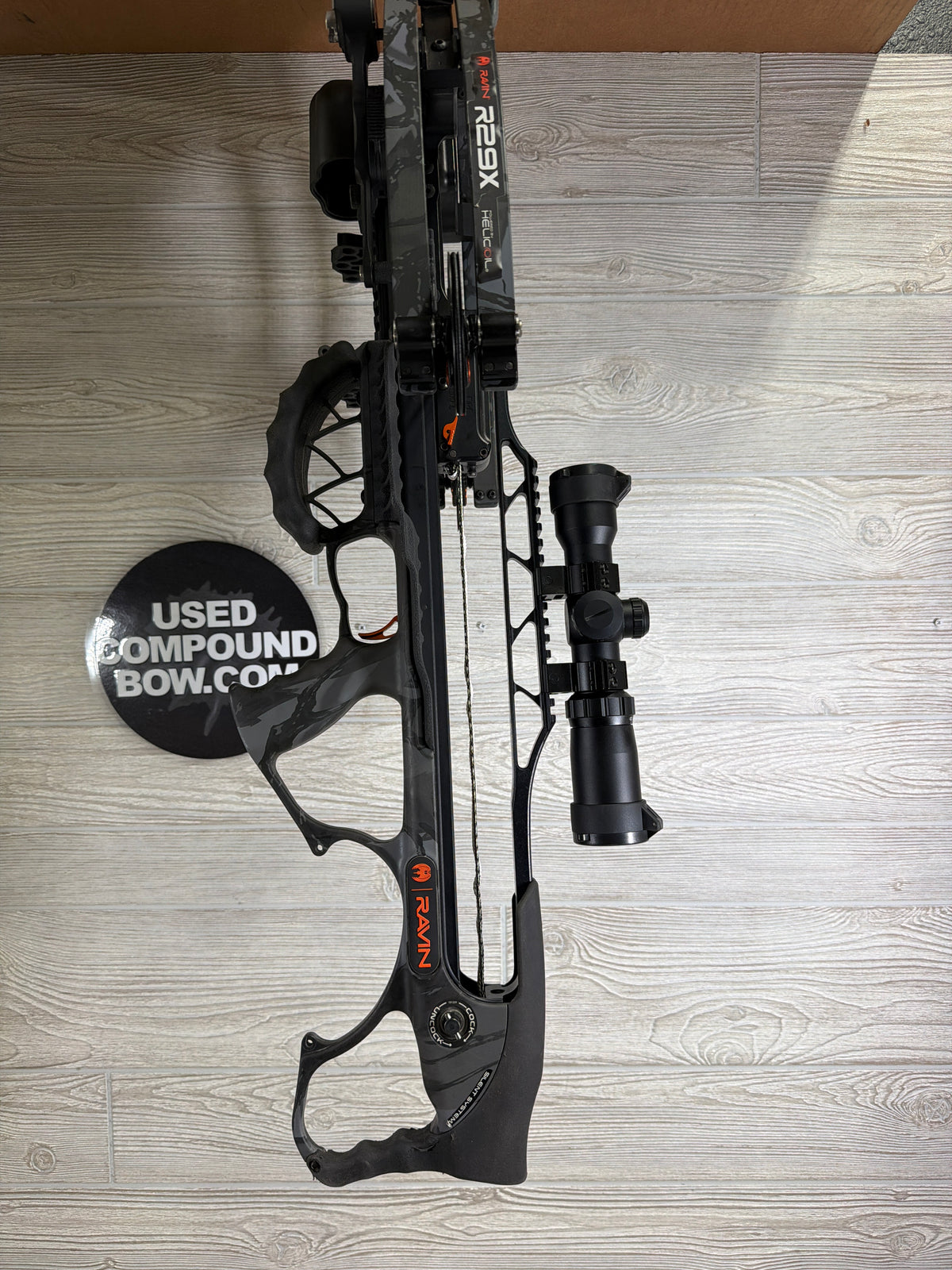 Used Ravin R29X Predator Dusk Camo Crossbow PKG