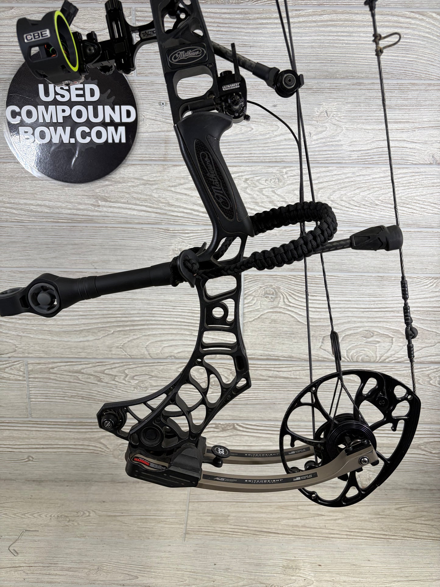 Used Mathews V3X 29 Black Right Handed Pkg