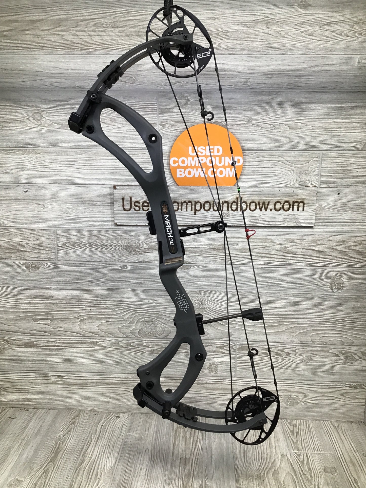 Used PSE Mach 30 DS Charcoal Right Handed 24.5-30" 60/70#
