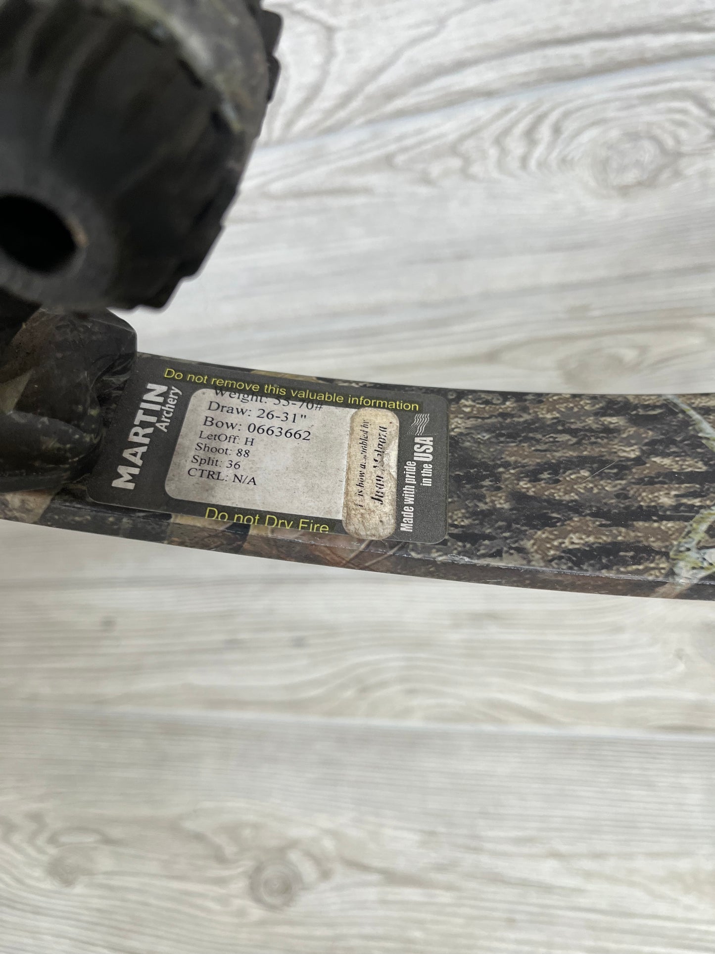 Used Martin Saber RH PKG