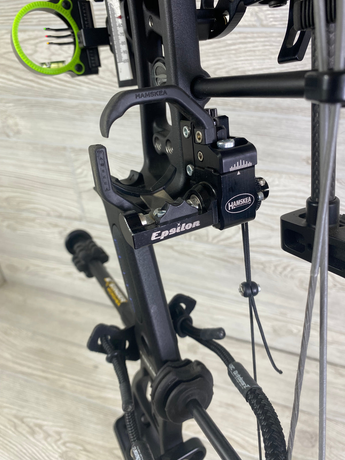 Used Elite Terrain RH Black 25.5-31.5" 55-70# Bow LOADED