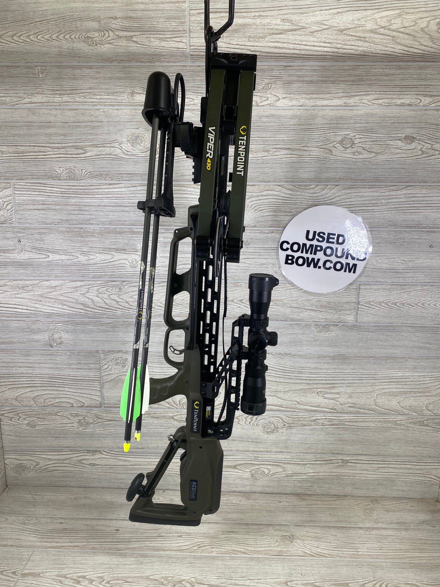 Tenpoint Viper 430 Green Package!