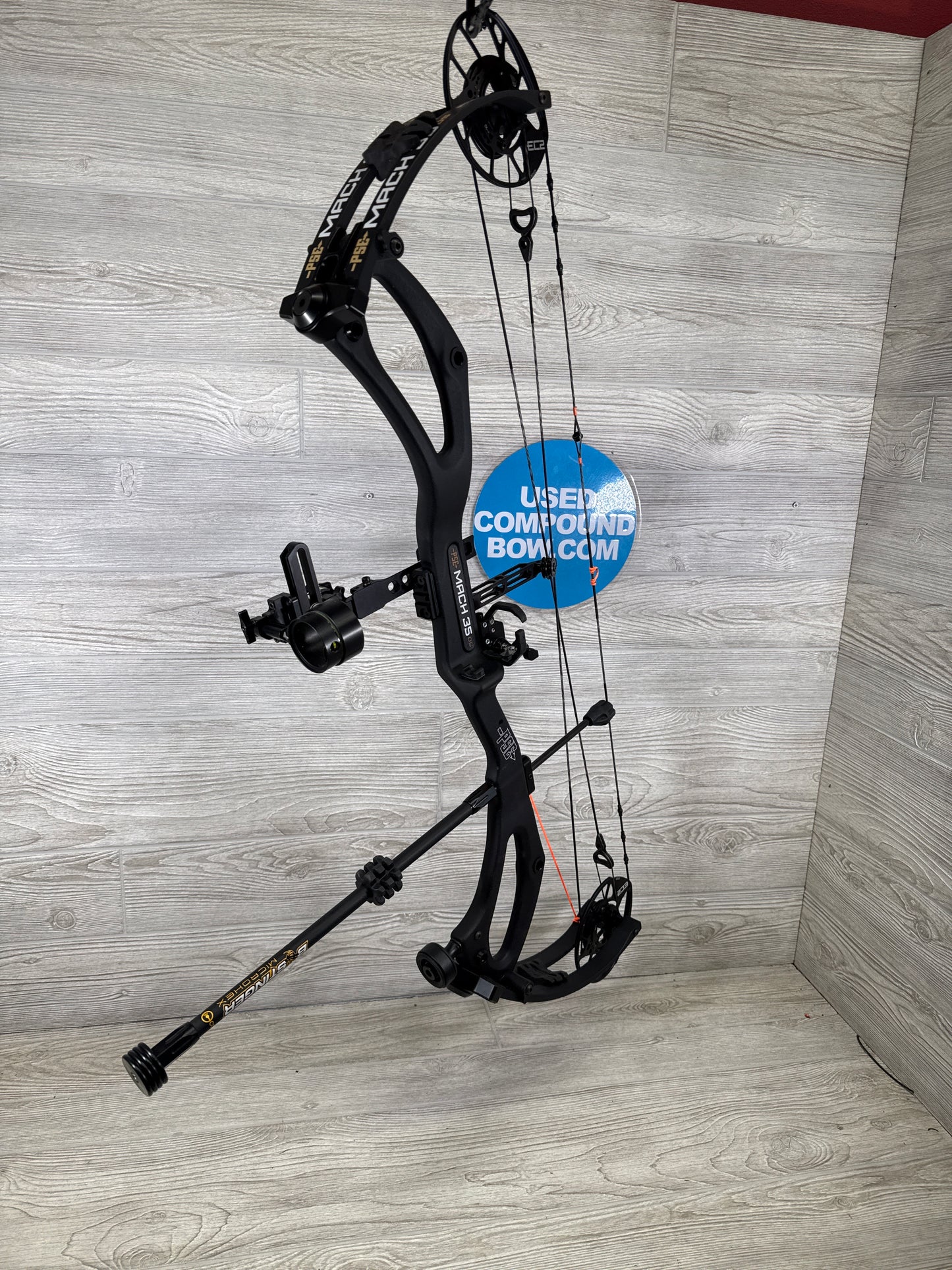 PSE Mach 35 right hand Black out ec2 package