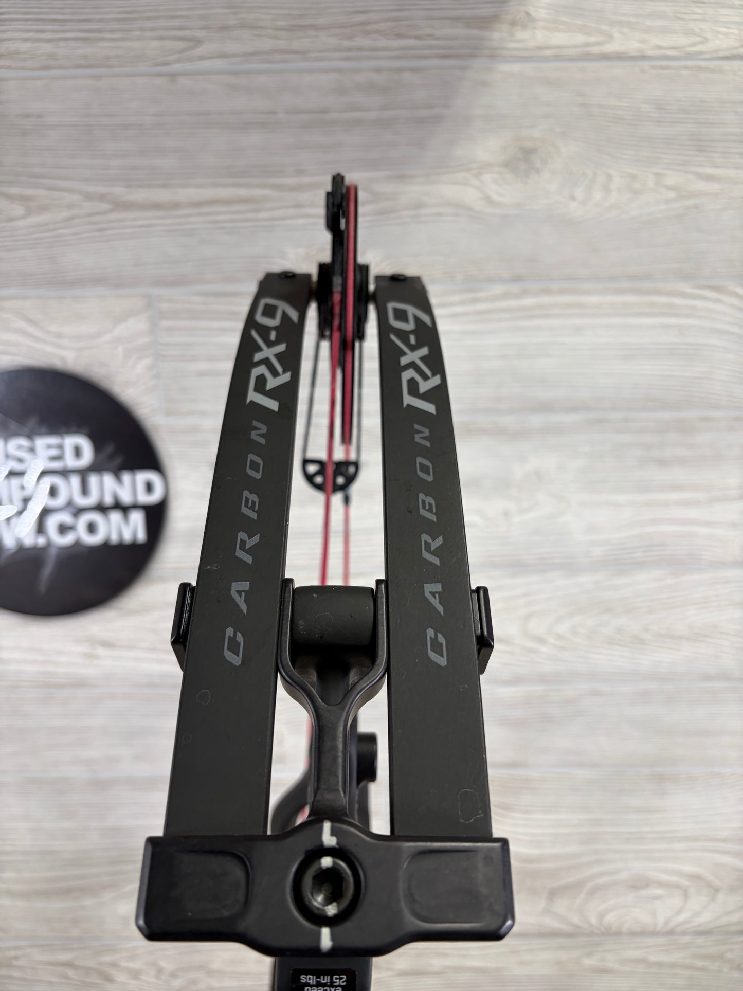 Hoyt RX-9 SD Left Handed 40-50lbs 23"-27" Black Bow