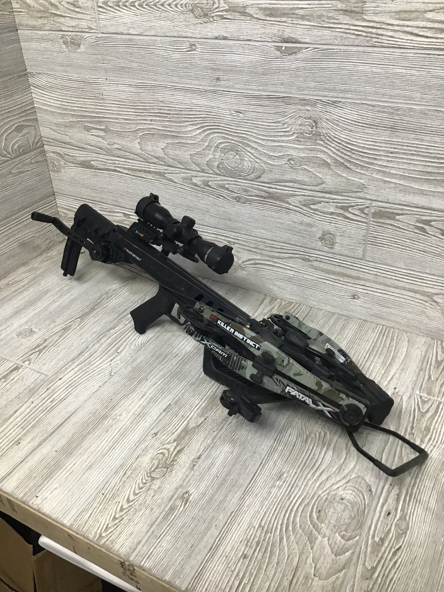 Used Killer Instinct Fatal X Crossbow package