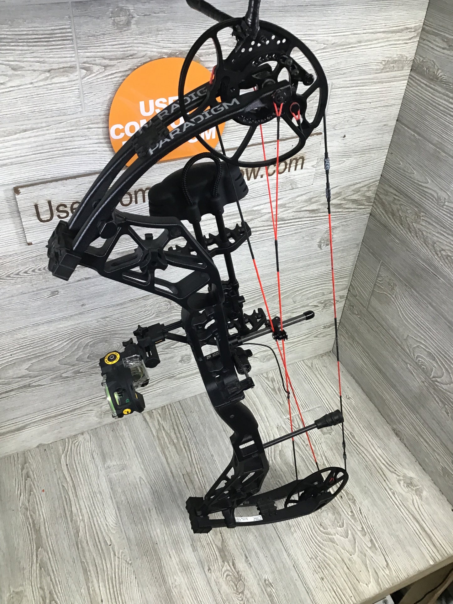 Used Bear Paradigm 55-70# Right Handed Black package