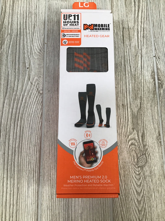 Fieldsheer Premium Merino Wool Heated Socks for Men, SIZE LARGE, NIB