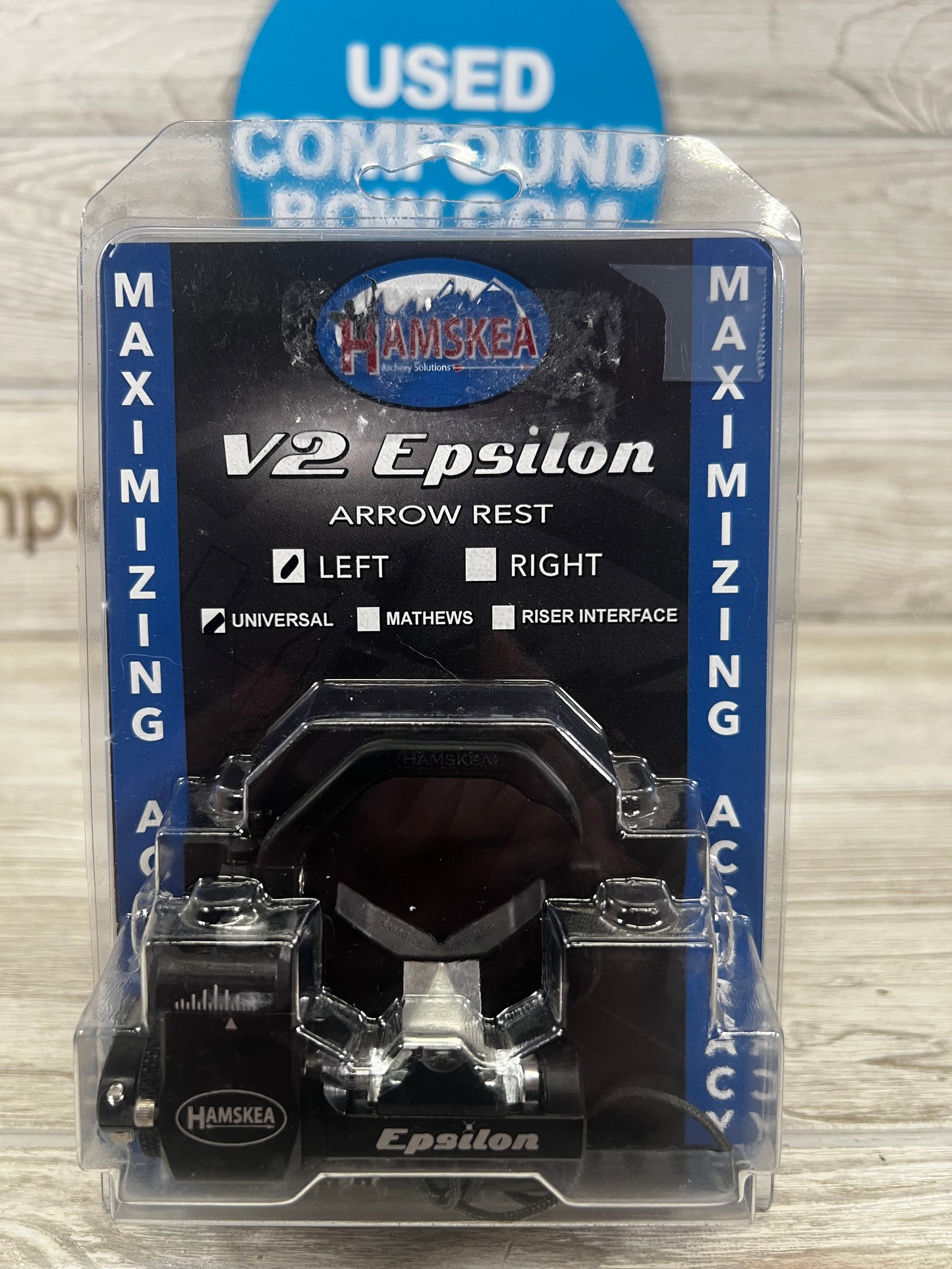 Hamskea Epsilon V2 Universal Bracket LH Black