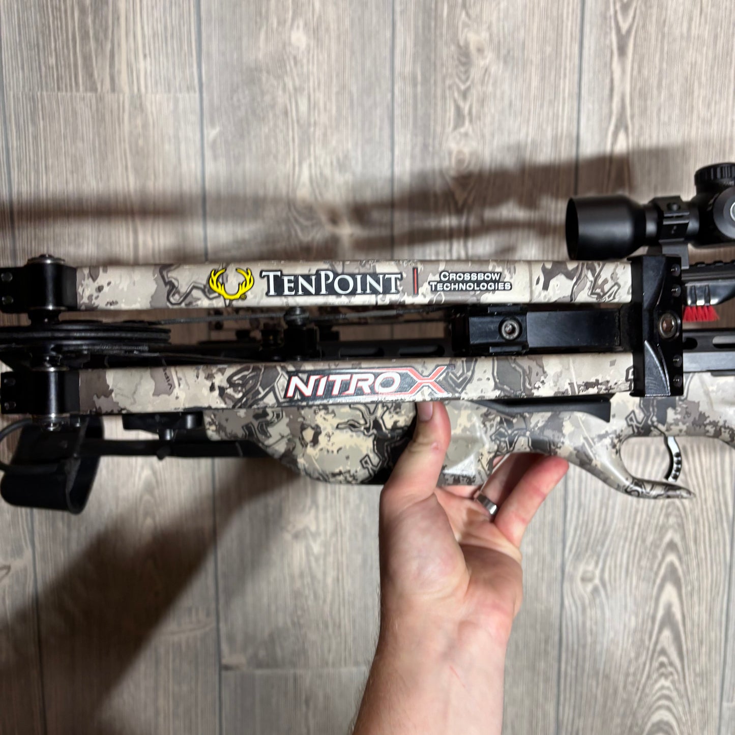 Used Tenpoint Nitro X Crossbow Camouflage