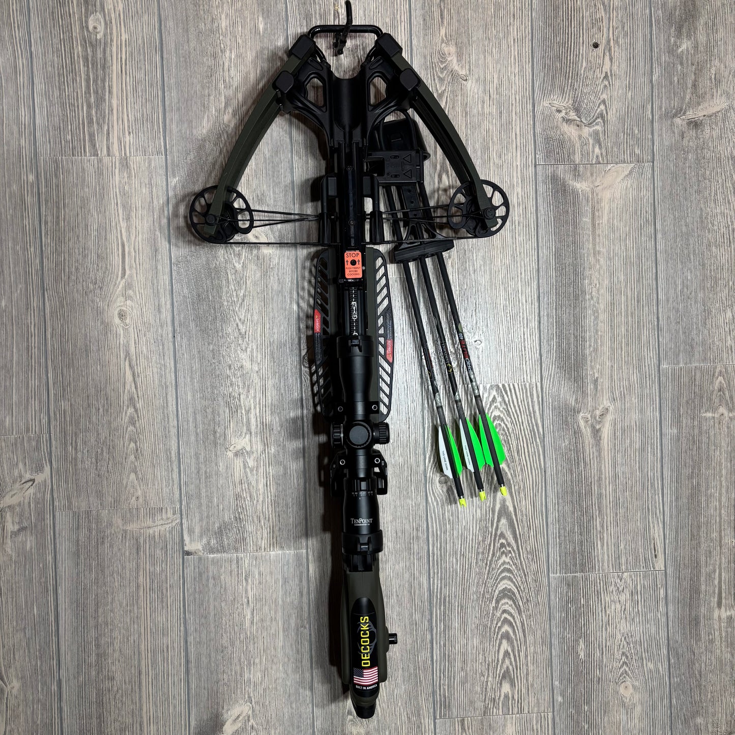 Used Tenpoint Turbo X Moss Green Package