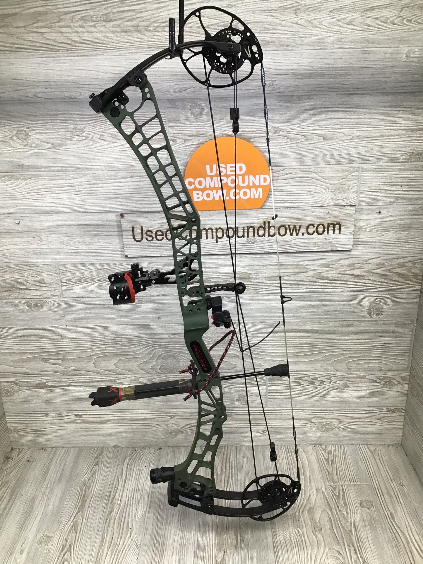 Used Darton Sequel 35 ST2 RH Package 60-70# OD Green and Black W/Speed Mods