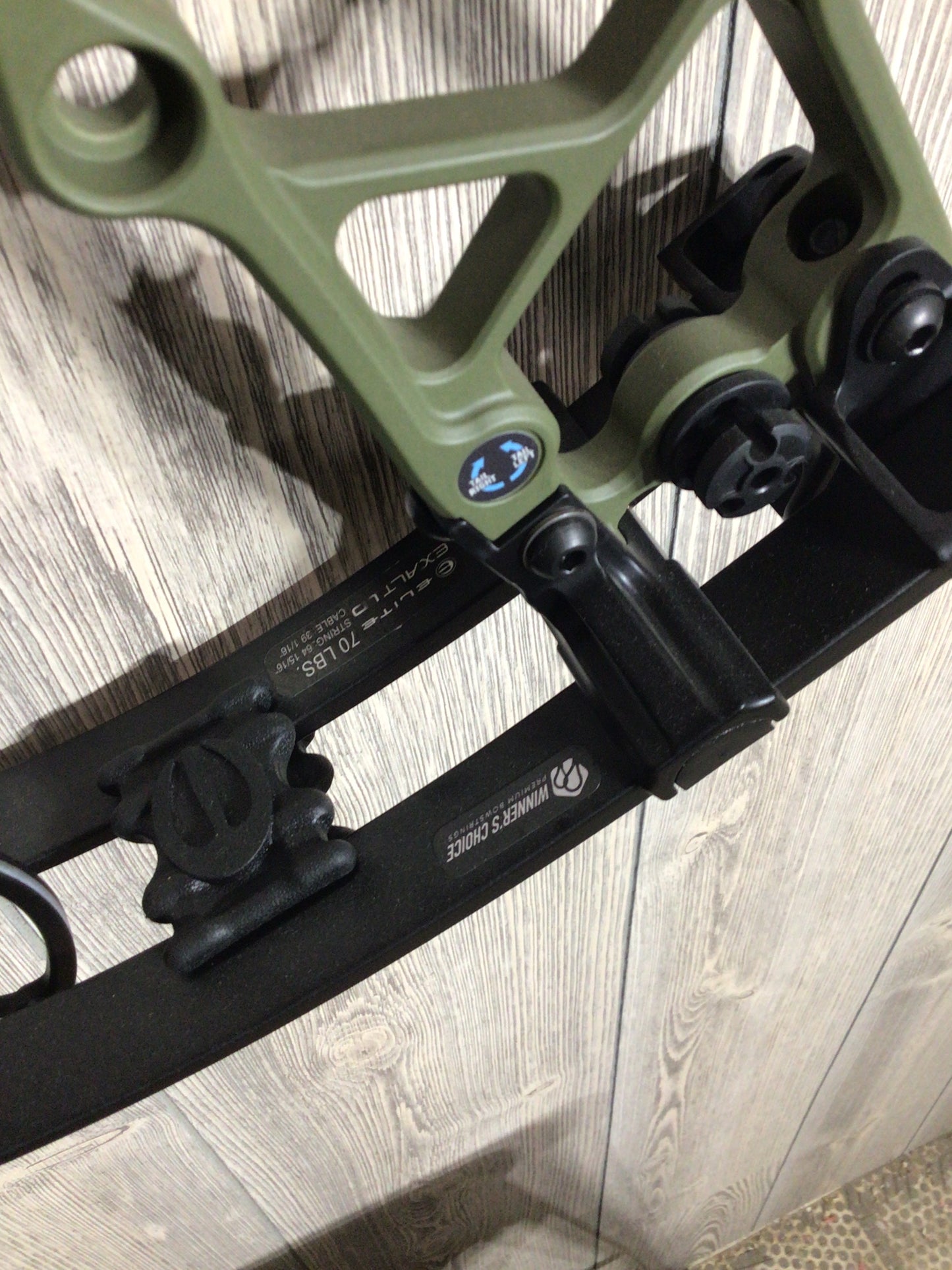 Used Elite Exalt LD OD Green RH Bow