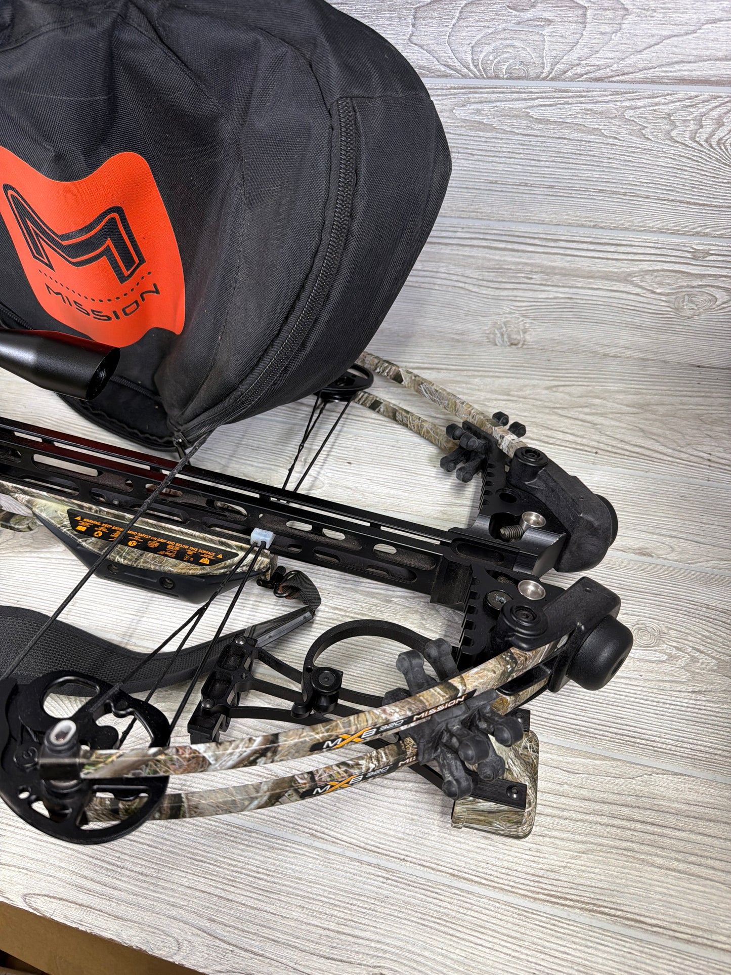 Used Mission MXB 320 Camo Crossbow Package