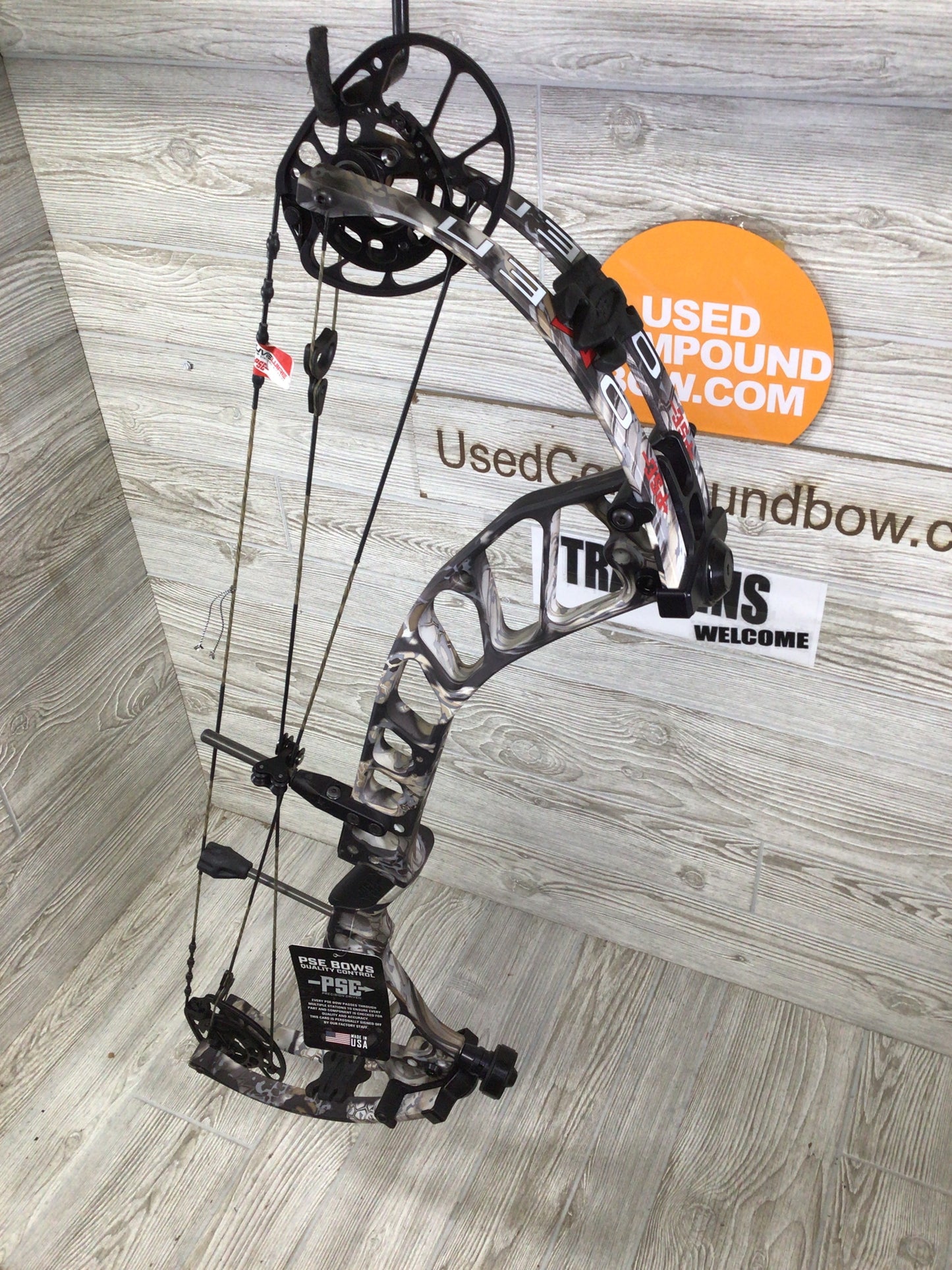 PSE OMEN S2 CAM 60-70# 24.5-28.5 Kryptek Altitude