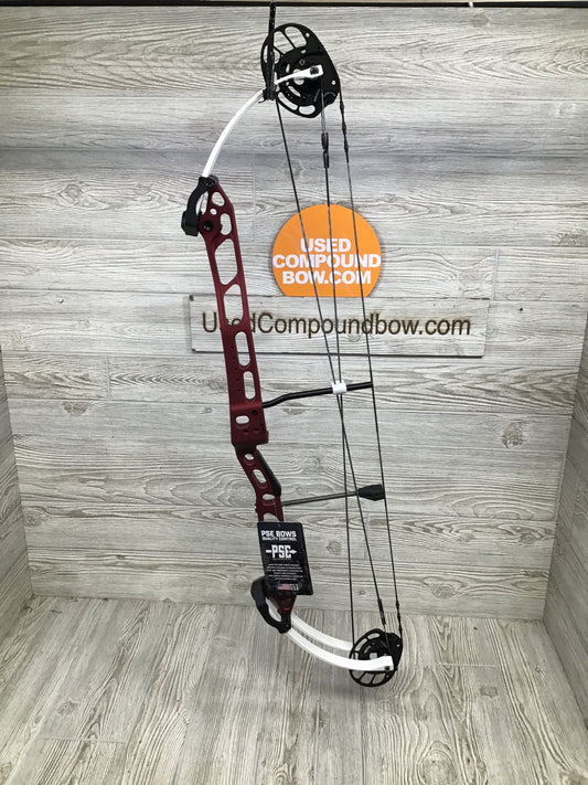 NEW IN BOX W/ WARRNATY PSE Lazer NF - LH - 50lb - Black Cherry