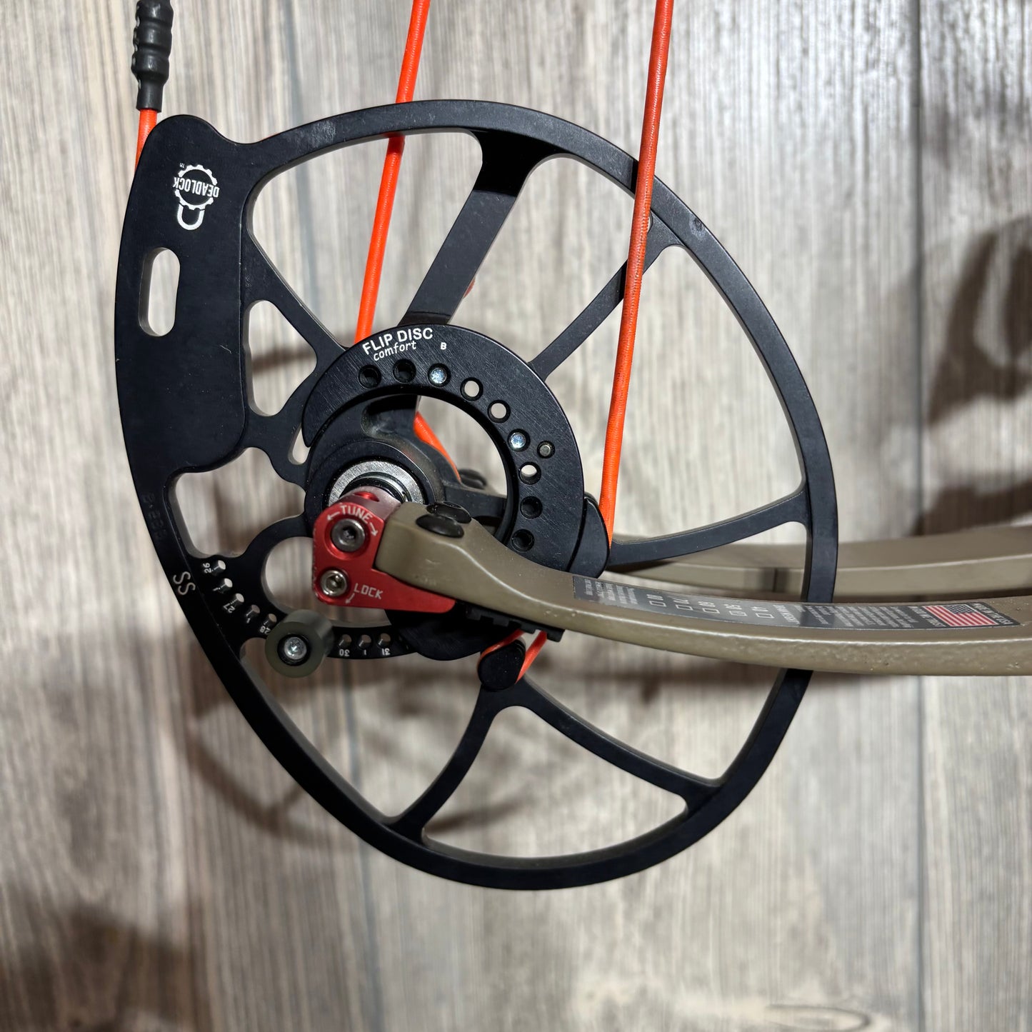Used Bowtech SS34 RH Sandstone 50lbs