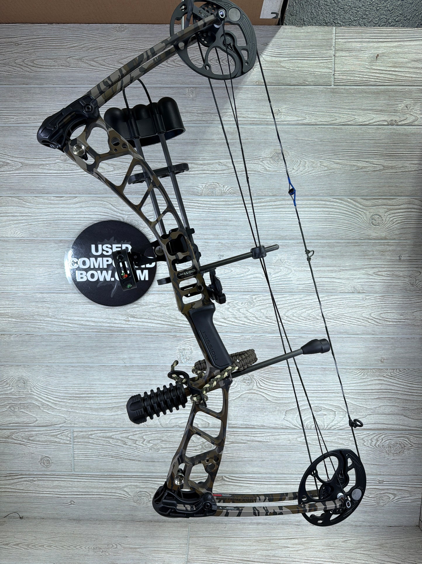 Used Mission Switch Right Handed Bottomlands package LIKE NEW!