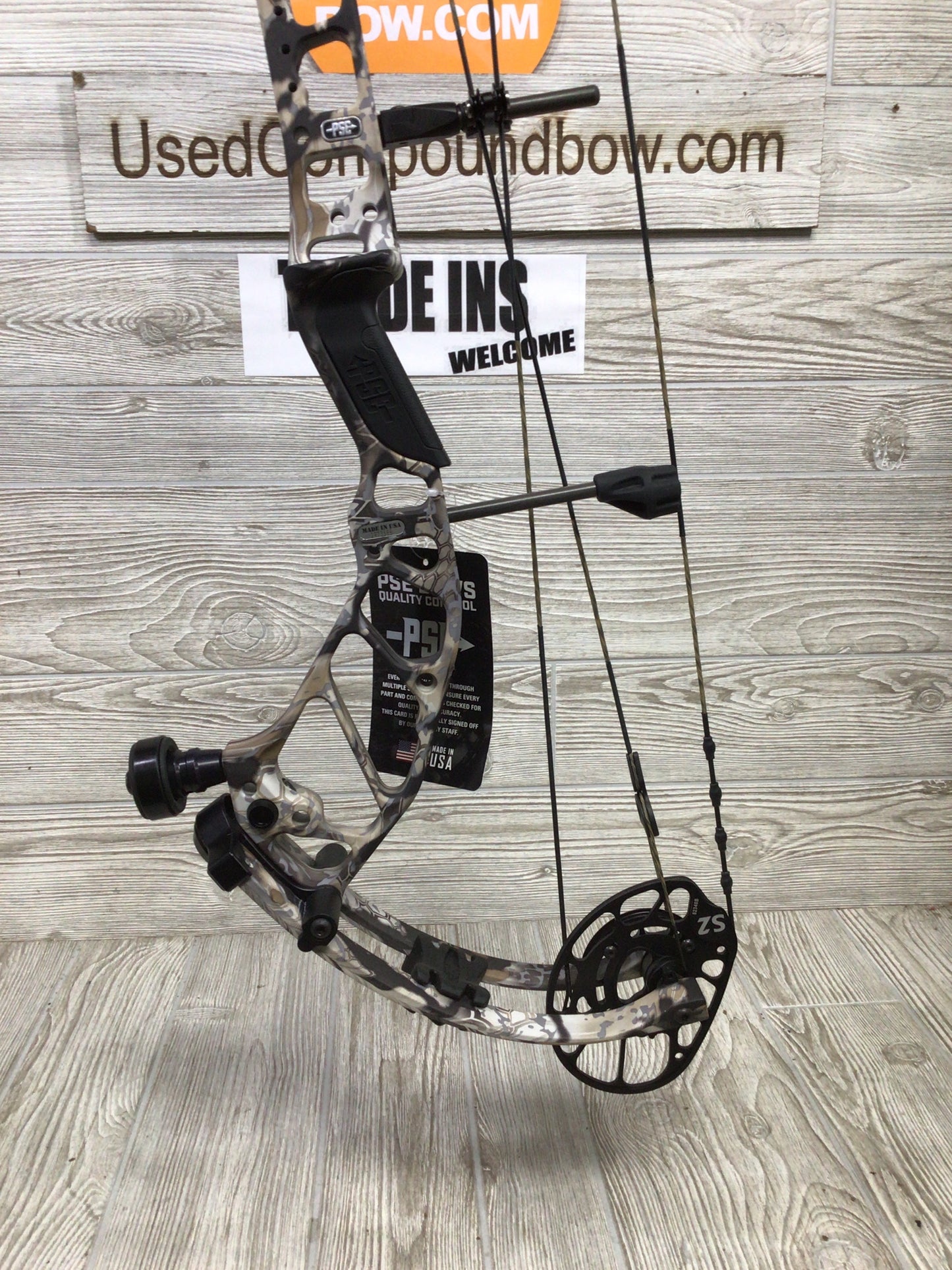 PSE OMEN S2 CAM 60-70# 24.5-28.5 Kryptek Altitude
