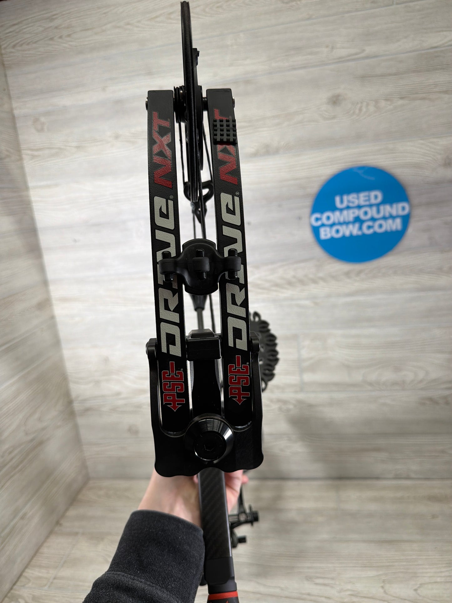 Used PSE Drive NXT 29.5" 70lb Black Right hand Bow Pkg