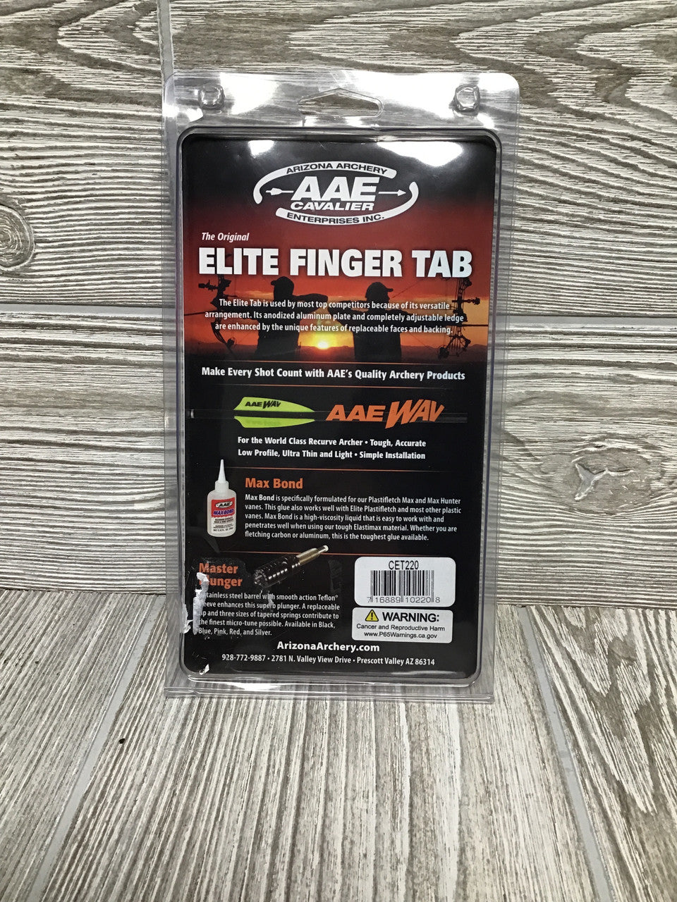 AAE Cavalier Elite Finger Tab RH-S.L.- Large