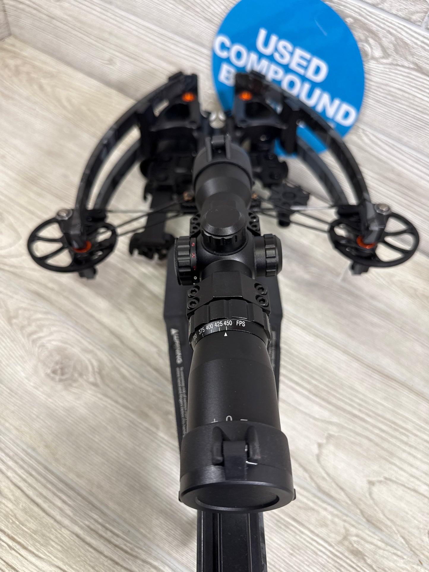 Used Ravin R29X Predator Dusk Camo Crossbow pkg