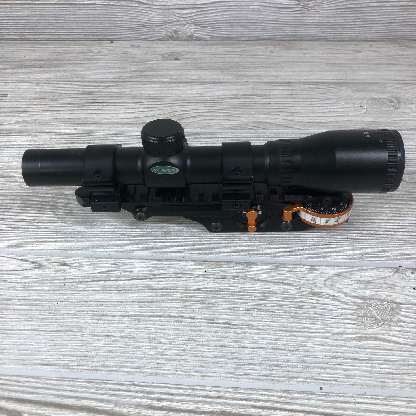 Used Ravin Jack Plate with 1X ( zero power) scope