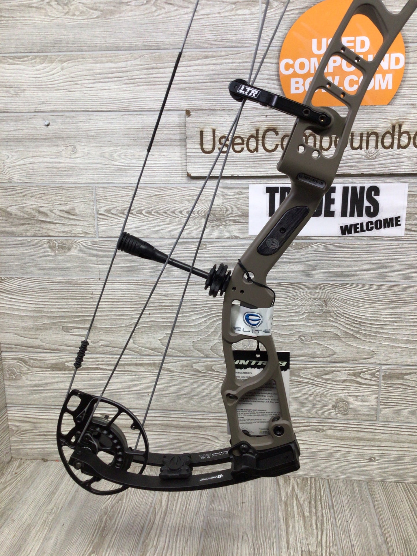 Elite HNTR33 Sienna Brown RH Bow 60-70#