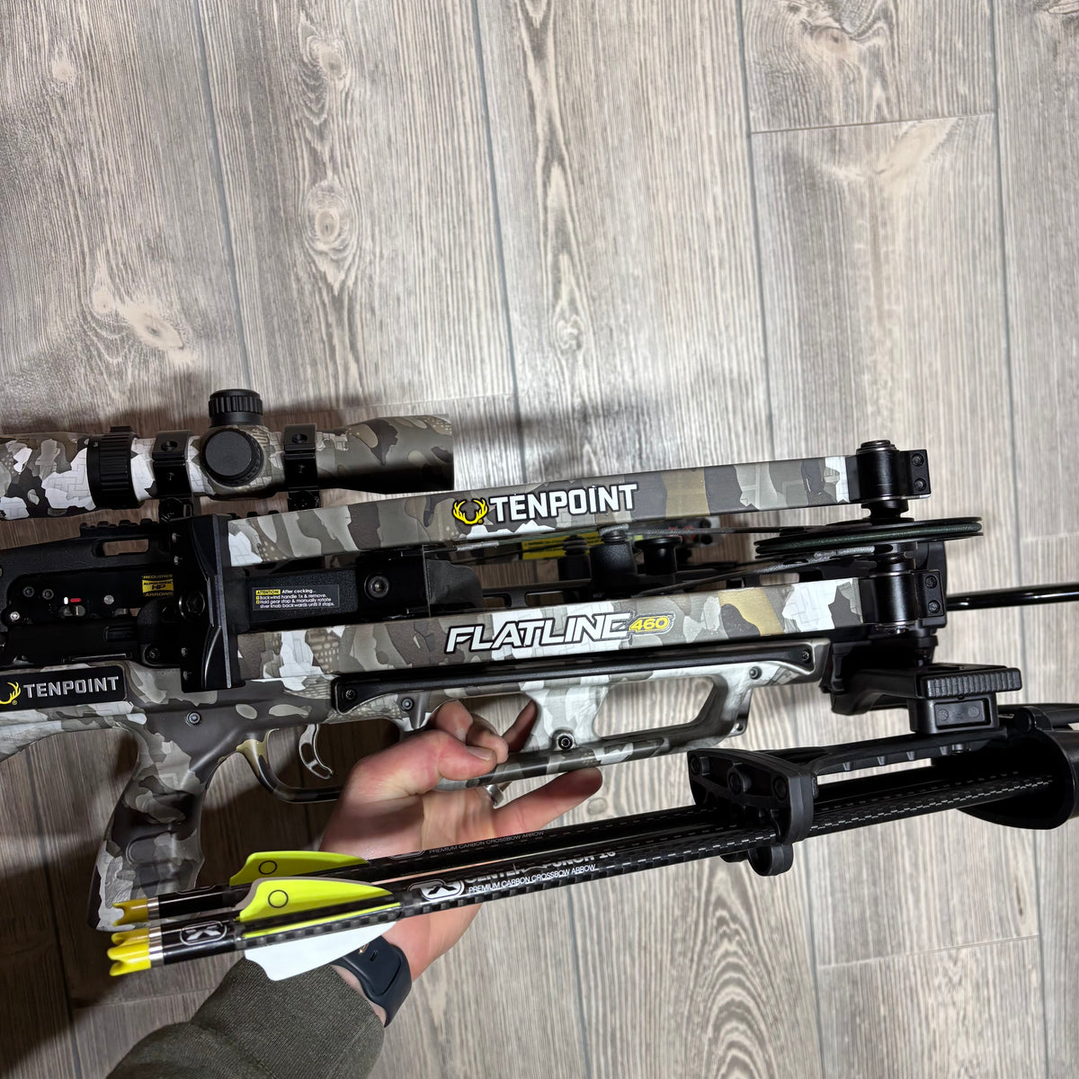 Used Tenpoint Flatline 460 Crossbow Package
