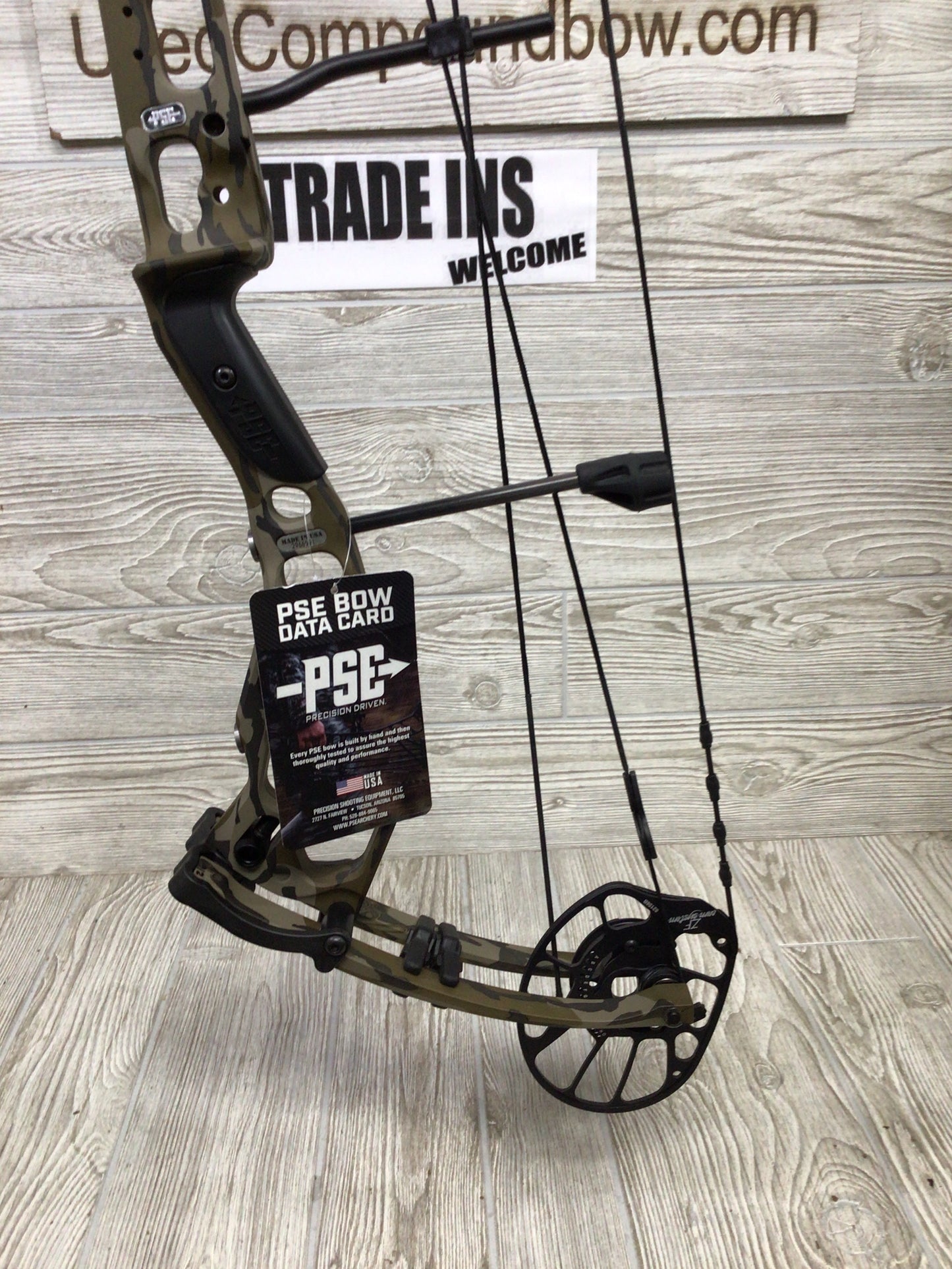 PSE Drive NXT Right Handed 24-31" 60-70lbs Bottomlands Bow