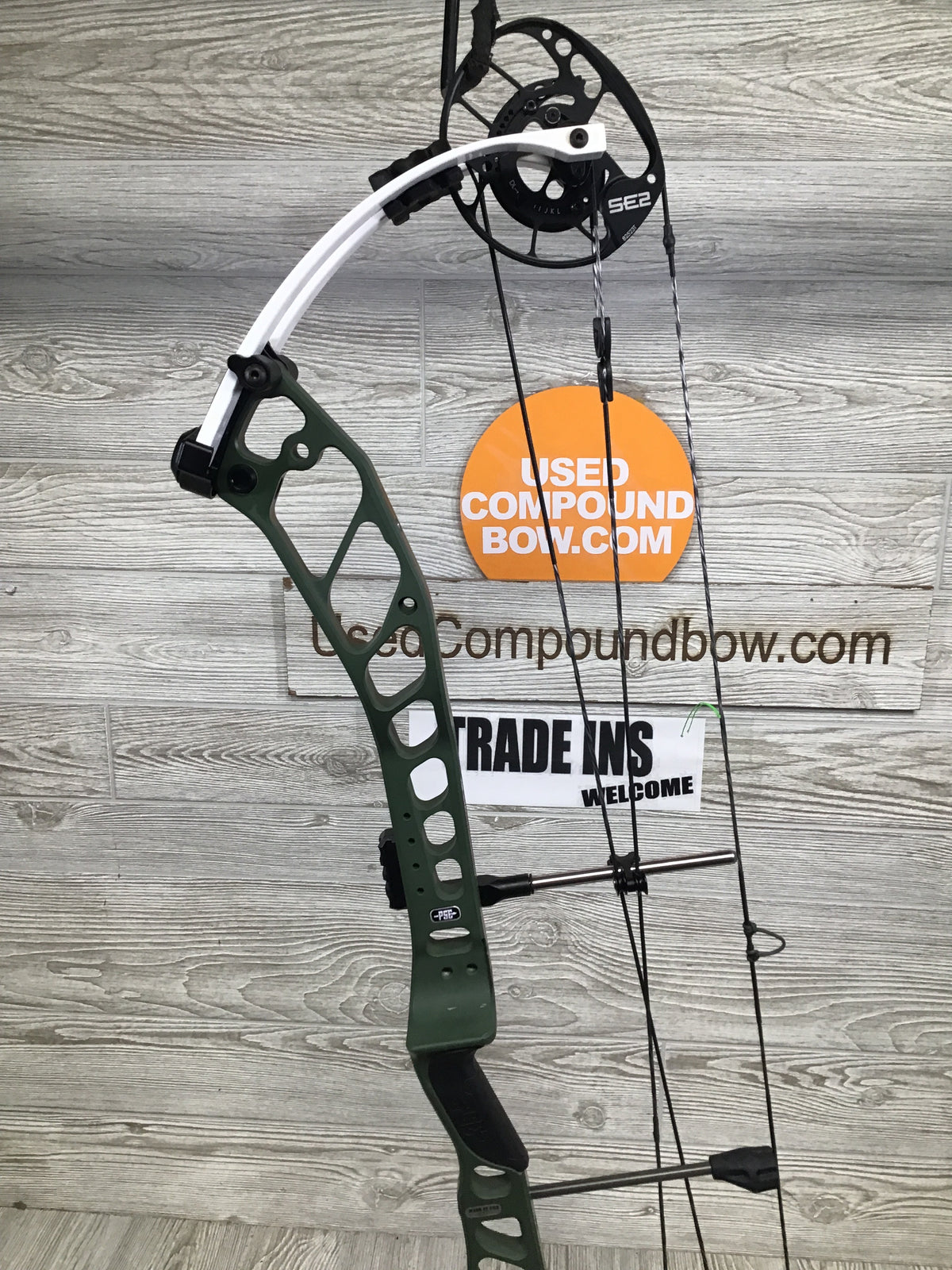 Used PSE Shootdown Pro - 36 - 50 - RH - Green - SE2 Cams