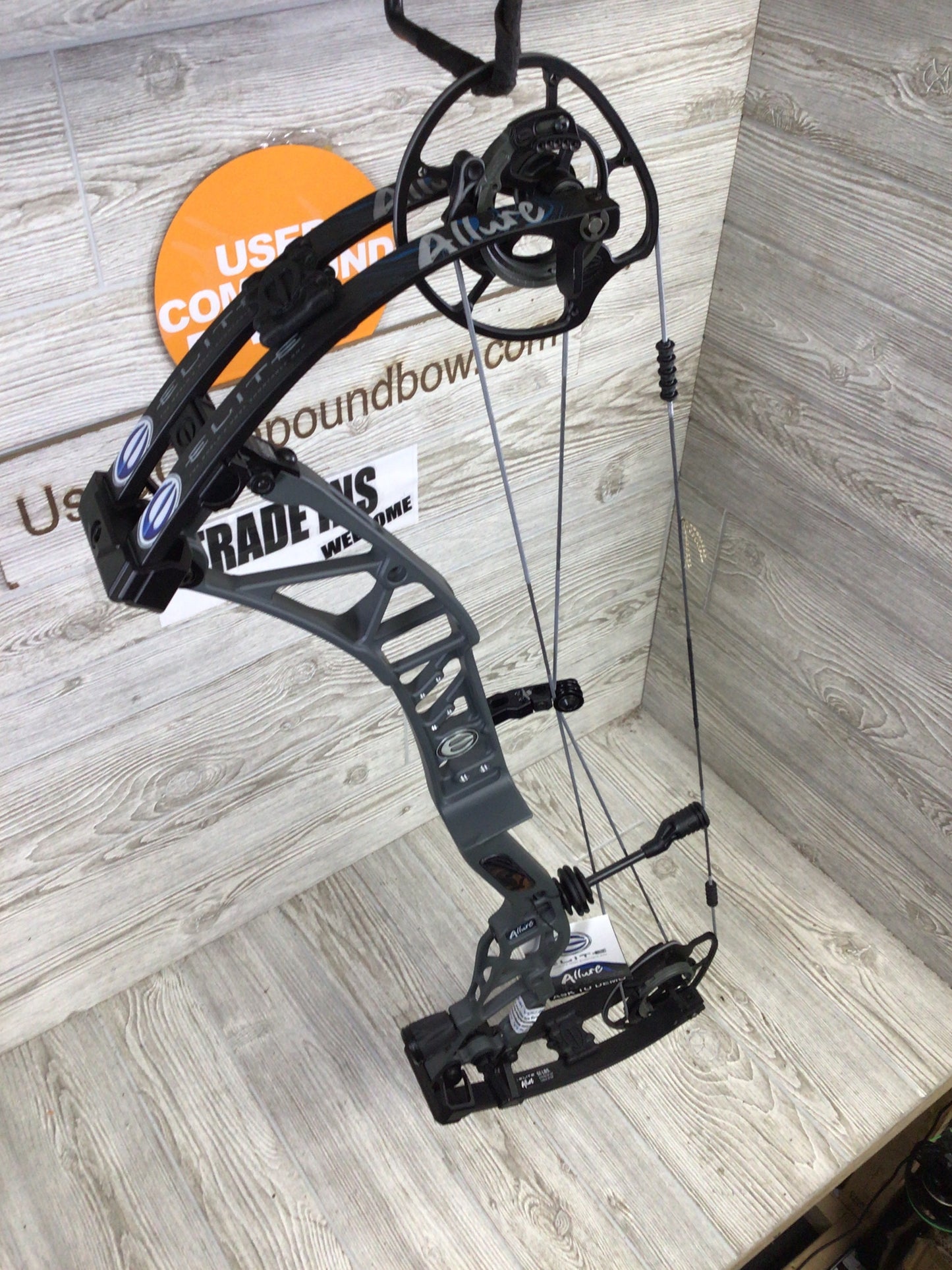 Elite Allure Right Handed Slate Gray 40-50lbs 27" Bow