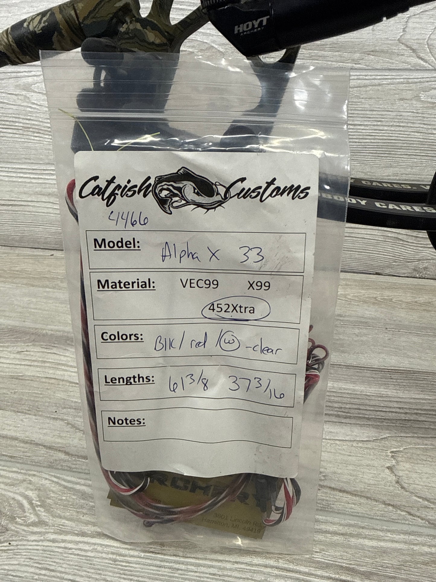 Used Hoyt Alpha X 33 Cameron Hanes Package 80# right hand