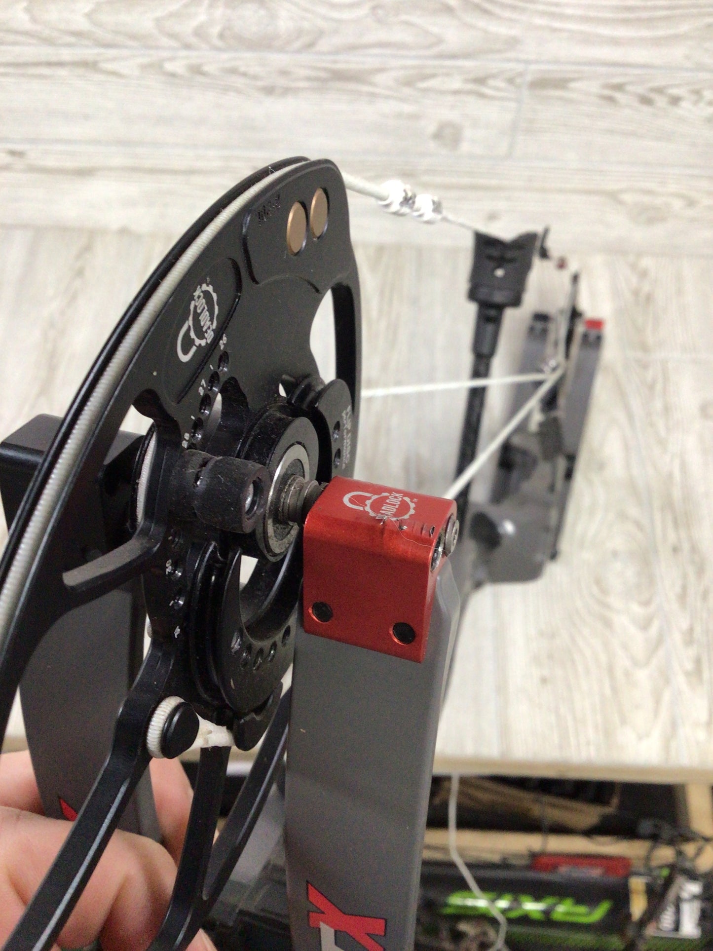 Used Bowtech Revolt X 28.5" 60-70# Smoke Gray Right Handed