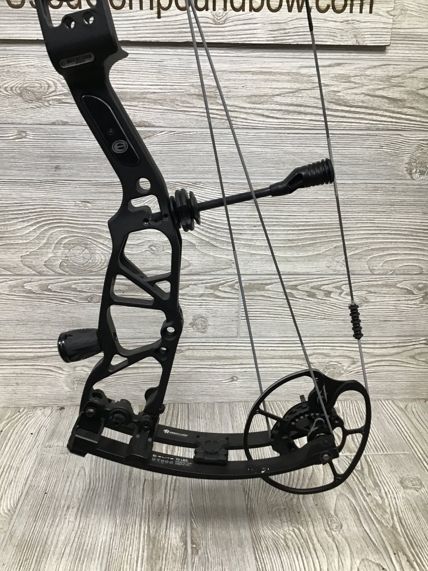 Elite Ethos Black Left Handed 60-70#