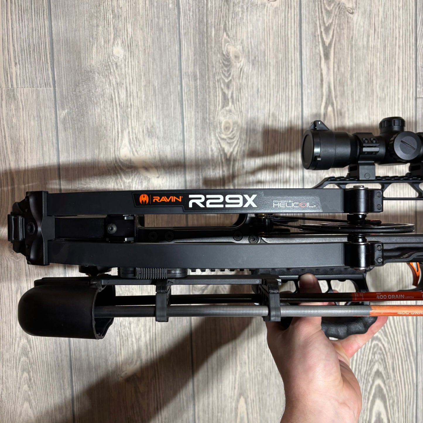 Used Ravin R29X Black Crossbow Package