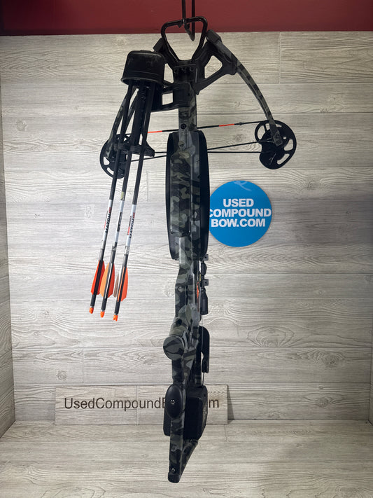 Used Wicked Ridge M-370 Predator Dust Camo Crossbow