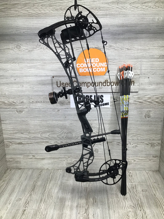 Used Mathews Lift X 29.5 Right Hand Shale Riser/Black Limbs 28/70 LOADED Package