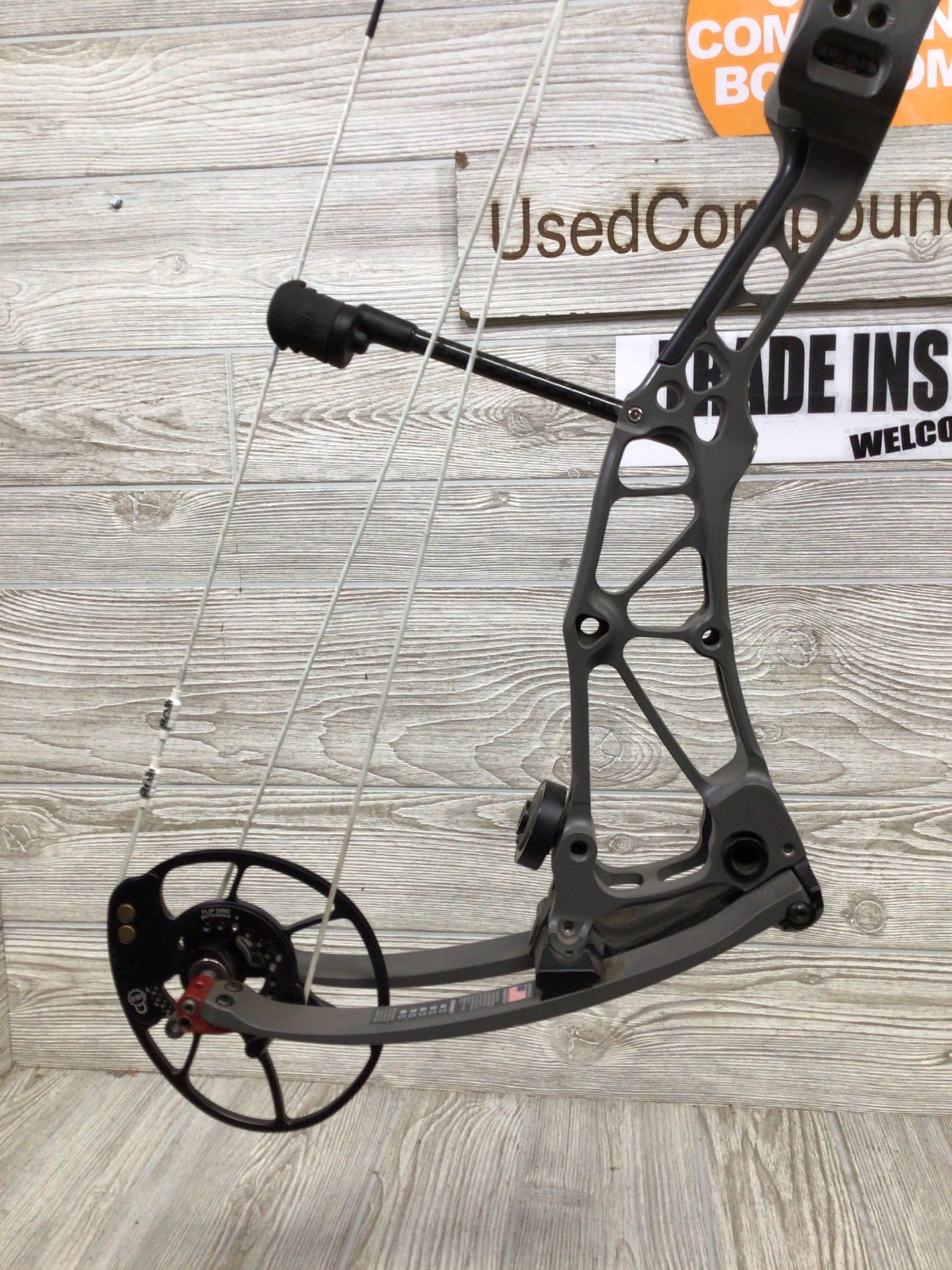 Used Bowtech Revolt X 28.5" 60-70# Smoke Gray Right Handed
