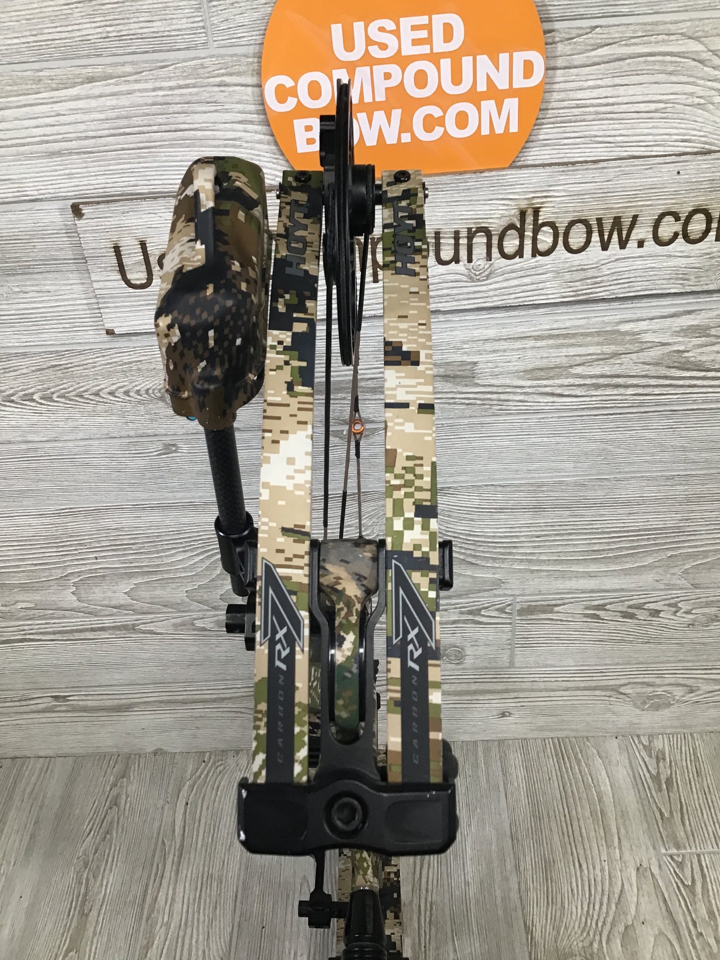 Used RH Hoyt RX-7 60-70# Sitka Optifade Subalpine Bow